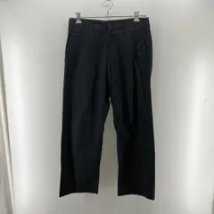 【中古】ISSEY MIYAKE コットンツイル パンツ ブラック サイズ3 ME01FF031 イッセイミヤケ[24]のサムネイル