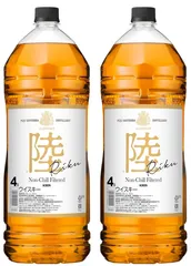 キリン ウイスキー 陸 4L ALC50% ペット 2本のサムネイル