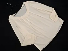 M.deux エムドゥ タック ブラウス シャツ size1/アイボリー ■◇ レディースのサムネイル