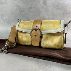 極美品✨coach ソーホー ショルダーバッグ シグネチャー キャンバス