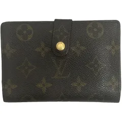 LOUIS VUITTON ルイヴィトン ポルトフォイユ ヴィエノワ M61674 ブラウン モノグラム コンパクトウォレット レディース 【中古】 22604K66