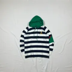 90s ラルフローレン ralph lauren cp-92 ストライプ フードTシャツ