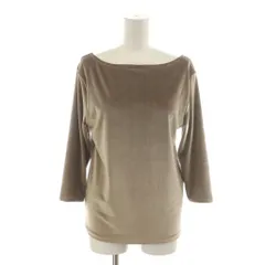 イエナ IENA 25AW スノーベロアプルオーバー カットソー 長袖 ベージュ /RR