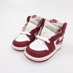 【姫路東店】 中古 NIKE | ナイキ スニーカー TD Air Jordan 1 Retro High OG 'Artisanal Red' FD1413-160 10.0cm レッド 【128】