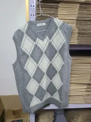 新モデル ビーンポール アーガイル ウール ベスト メンズ105 110