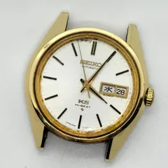 SEIKO セイコー KING SEIKO キングセイコー ハイビート 5626-7110 シルバー AT メンズ メダリオン 腕時計 訳あり