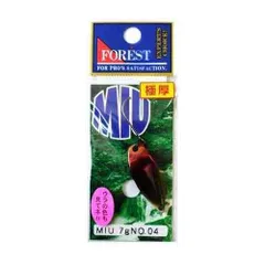FOREST フォレスト MIU(ミュー)ネイティブシリーズ 7g極厚 No04 ヒメマスキラーのサムネイル
