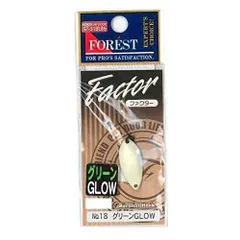 FOREST フォレスト Factor(ファクター) 0.9g No18 グリーンGLOWのサムネイル