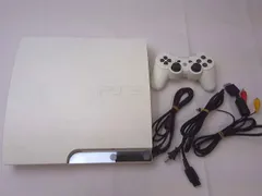  ゲーム プレイステーション3 PS3本体 CECH-2500B クラシックホワイト 動作品 周辺機器付き 中古品