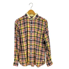 ジュンヤワタナベコムデギャルソンマン JUNYA WATANABE COMME des GARCONS MAN リネン チェック シャツ メンズ  Mのサムネイル