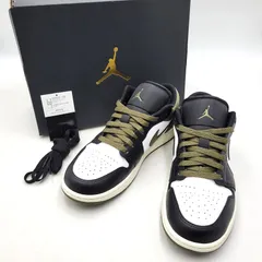 【中古品】NIKE ナイキ AIR JORDAN 1 LOW 553558-092 エア ジョーダン 1 ロー スニーカー シューズ 靴 【160-260127-as-11-izu】
