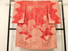 中振袖 正絹 ジュニア 絞り 七五三 花柄 草花 百貨店扱い RT4 - メルカリ