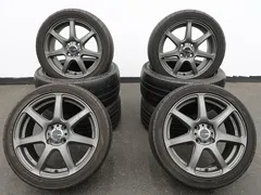 S660 等に 4本 WORK EMOTION T7R 15インチ 16インチ 5J +45 6.5J +48 ラジアル YOKOHAMA ADVAN NEOVA 165/55R15 195/45R16 タイヤおまけのサムネイル
