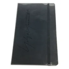 Yohji Yamamoto ×MOLESKINE ヨウジヤマモト×モレスキン ノベルティ ハードカバーノートブック  ブラックのサムネイル