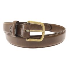 良品】JOHN LOBB/ジョンロブ レザー ベルト サイズ90 旧ロゴ 茶 - メルカリ
