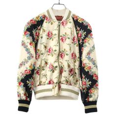 GUCCI 507645 ローズ フラワー 花柄 スカジャン ジャケット GUCCI 507645 ローズ フラワー 花柄 スカジャン ジャケット - メルカリ