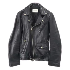 beautiful people ビューティフルピープル vintage leather riders jacket ビンテージライダースジャケット 1000402811 ブラック 170のサムネイル