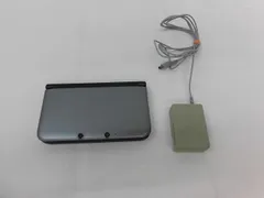  中古品 ゲーム ニンテンドー3DS LL 本体 SPR-001 シルバー 動作品 充電器付き