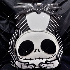 ナイトメアビフォアクリスマス】 新品 ジャックスケリントン 大きい丸 