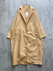 新品 MOUSSY マウジー LIGHTOVERコート ワンボタン 羽織り 薄手 軽量 sizeF/ベージュ ◇■レディース