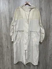 w closet ダブルクローゼット さらっと羽織れる ナイロン素材 フリルモッズ コート アイボリー ■◇ レディースのサムネイル