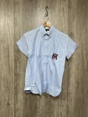 TOMMY HILFIGER トミーヒルフィガー オックスフォード 半袖 モノグラム シャツ sizeL/水色 ■◇ レディースのサムネイル