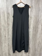 ジュンコシマダ ロングワンピース 黒 ワンピース 柄 素敵 夏 大人