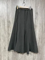 COMME CA ISM コムサイズム ロング フレア スカート size11/グレー ■■ レディース