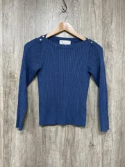 ROPE? PICNIC ロペピクニック ラメ入り ニット セーター size38/青 ◇■ レディース