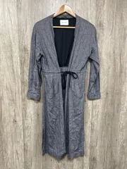 MAYSON GREY メイソングレイ ロング カーディガン 紺 ■■ メンズ