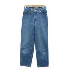 リーバイス Levi's ’94 BAGGY デニムパンツ ジーンズ ストレート ロング丈 ウォッシュ加工 23インチ 青 ブルー /SM31 ■GY58