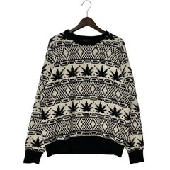 人気デザイン】HUF 総柄ジップニット カーディガン 即完売 希少 