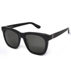 サンローラン サングラス メンズ レディース SAINT LAURENT Sunglasses アジアンフィット ブラック SLM24K-005 のサムネイル