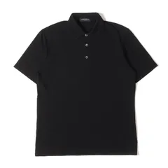TOMORROWLAND トゥモローランド ポロシャツ ブラック 黒 サイズ:S | 25SS スビンコットン ジャージーポロシャツ / MADE IN JAPAN | トップス 半袖【メンズ】【中古】