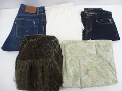  優良品 アナトリエ バーバリー リーバイス501他 スカート デニムパンツ 5点 S 36 W25 レディース