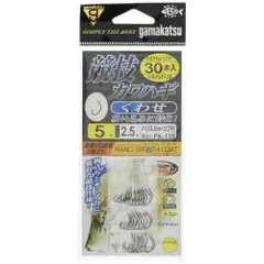 GAMAKATSU がまかつ 糸付 競技カワハギ くわせ 30本 FK135 5-2.5