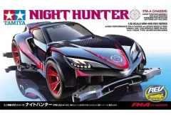 【新品】プラモデル 1/32 ナイトハンター FM-Aシャーシ 「ミニ四駆REVシリーズ No.8」 [18708] 