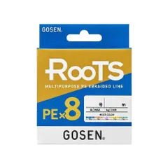 GOSEN ゴーセン ルーツ PEx8 200m 1号/20LB マルチカラーのサムネイル