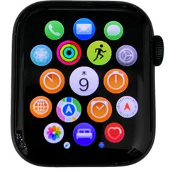 Apple Watch SE 第2世代 GPSモデル 40mm  MXE73J/A GPSモデル バッテリー最大容量99％ ミッドナイト ステンレスケース 動作品 【中古】 32603K71