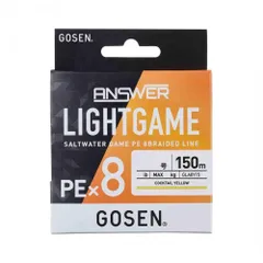 GOSEN ゴーセン アンサー ライトゲームPEX8 150m 12LB/0.5号のサムネイル
