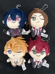 DIABOLIKLOVERS ディアラバ　10th Anniversary アニメイトオンリーショップ  ミニマスコットキーホルダーコレクション　逆巻ライト　逆巻アヤト　逆巻シュウ　逆巻レイジ　4点まとめ売り