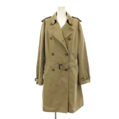 ポールスミス ブラック レーベル Paul Smith BLACK LABEL トレンチコート ロング コットン ベルト付き 46L ベージュ CMPMIM6390 /KU