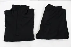 YOSA テラウェア上下 3Lサイズ オープンネック(パッドあり) ジップ