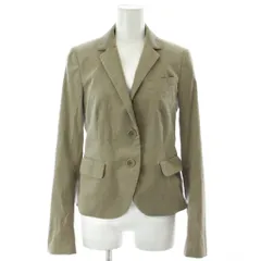 セオリー Theory テーラードジャケット 上着 ウール 2 ベージュ 長袖 シングルブレスト /GG