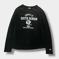 Champion 90s ~ 00s Reverse Weave L/S Tee ブラック Lサイズ チャンピオン リバース ウィーブ 長袖Tシャツ
