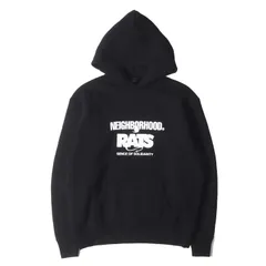 【新品】RATS ラッツ パーカー サイズ:XL / 25SS 20周年記念 初売限定 ×NEIGHBORHOOD ヘビーウェイト スウェットパーカー (HOODED) / ブラック 黒 / トップス フーディー プルオーバー【メンズ】のサムネイル