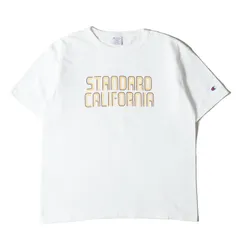 STANDARD CALIFORNIA スタンダードカリフォルニア Tシャツ サイズ:L / Champion ヘビーウェイト グラフィック Tシャツ (CHAMPION × SD T1011) / MADE IN USA / ホワイト【メンズ】【中古】
