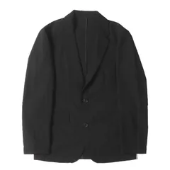 NANO UNIVERSE ナノユニバース ジャケット サイズ:M / 24SS シアサッカー 2B テーラードジャケット (668-4118203) / Damerino sports / ブラック 黒 / アウター ブレザー 上着【メンズ】【中古】