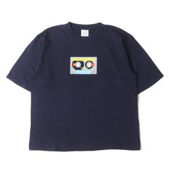 MONCLER モンクレール Tシャツ ネイビー 紺 サイズ:XXL | ロゴワッペン 