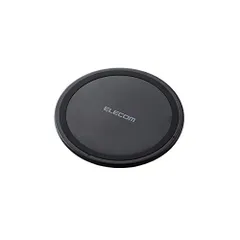 特価商品 ELECOM W-QA03BK ブラック [Qi規格対応ワイヤレス充電器]